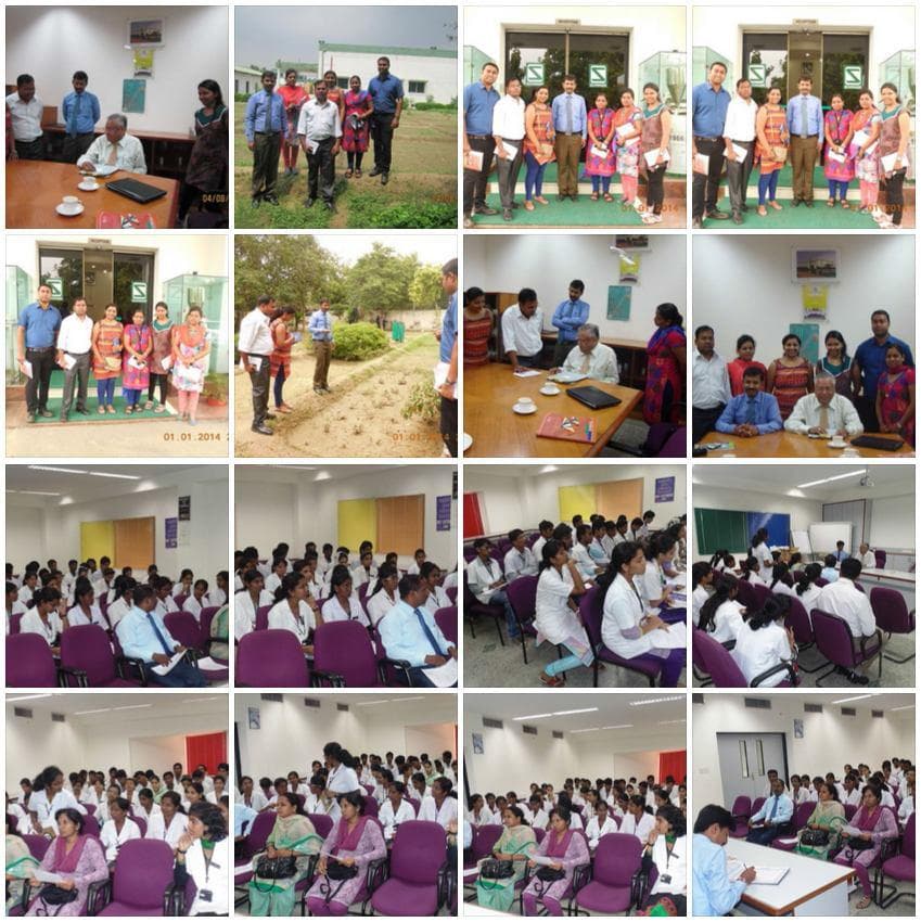 Visit of college students and faculty members from Pune and Darward