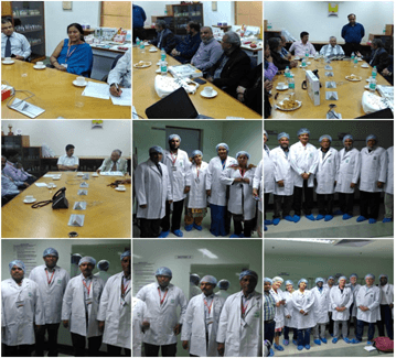 Schwabe News 2016 June- current news-International visitors to Schwabe India