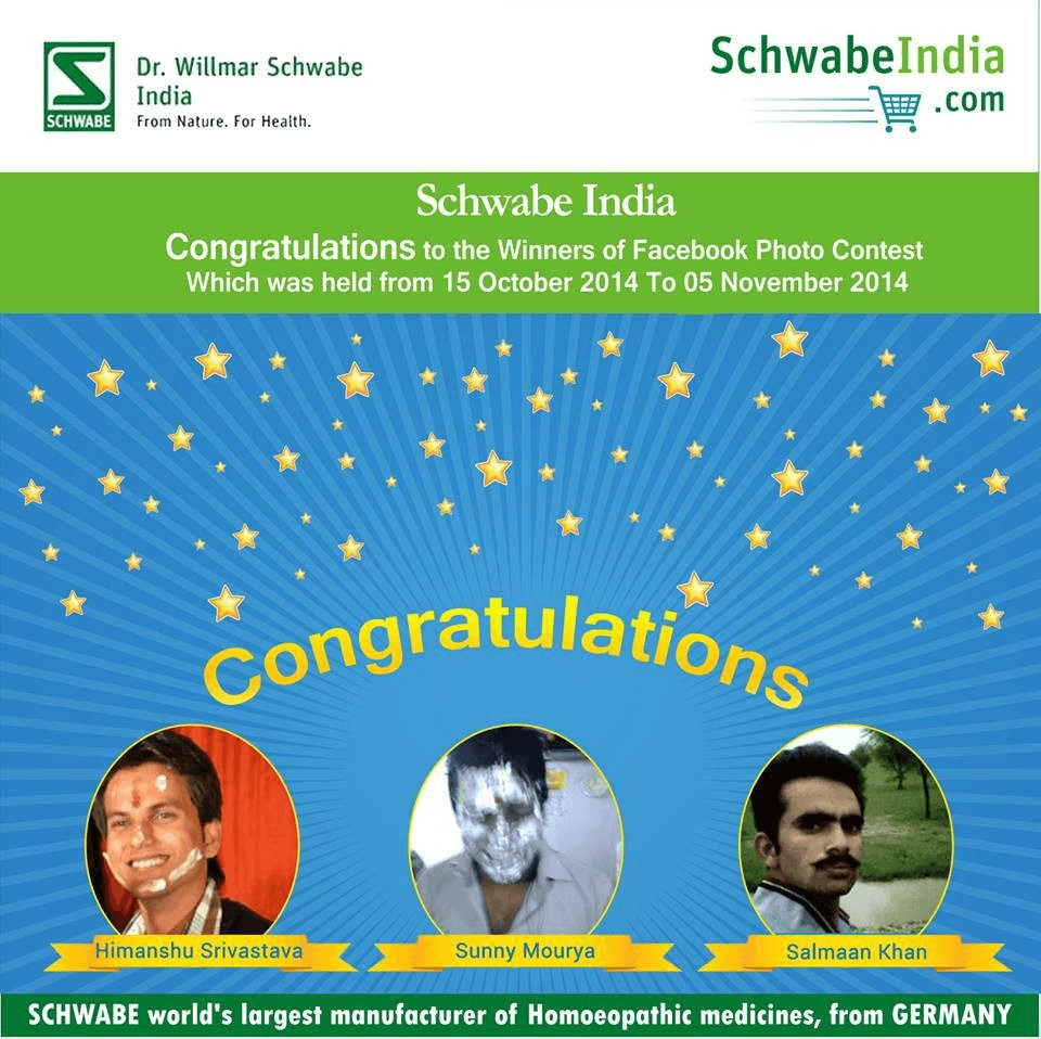 Schwabe India Laughter Contest Winner Announced | 2014-12-06