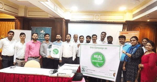 Bike Campaign ‘Heal with Homeopathy’