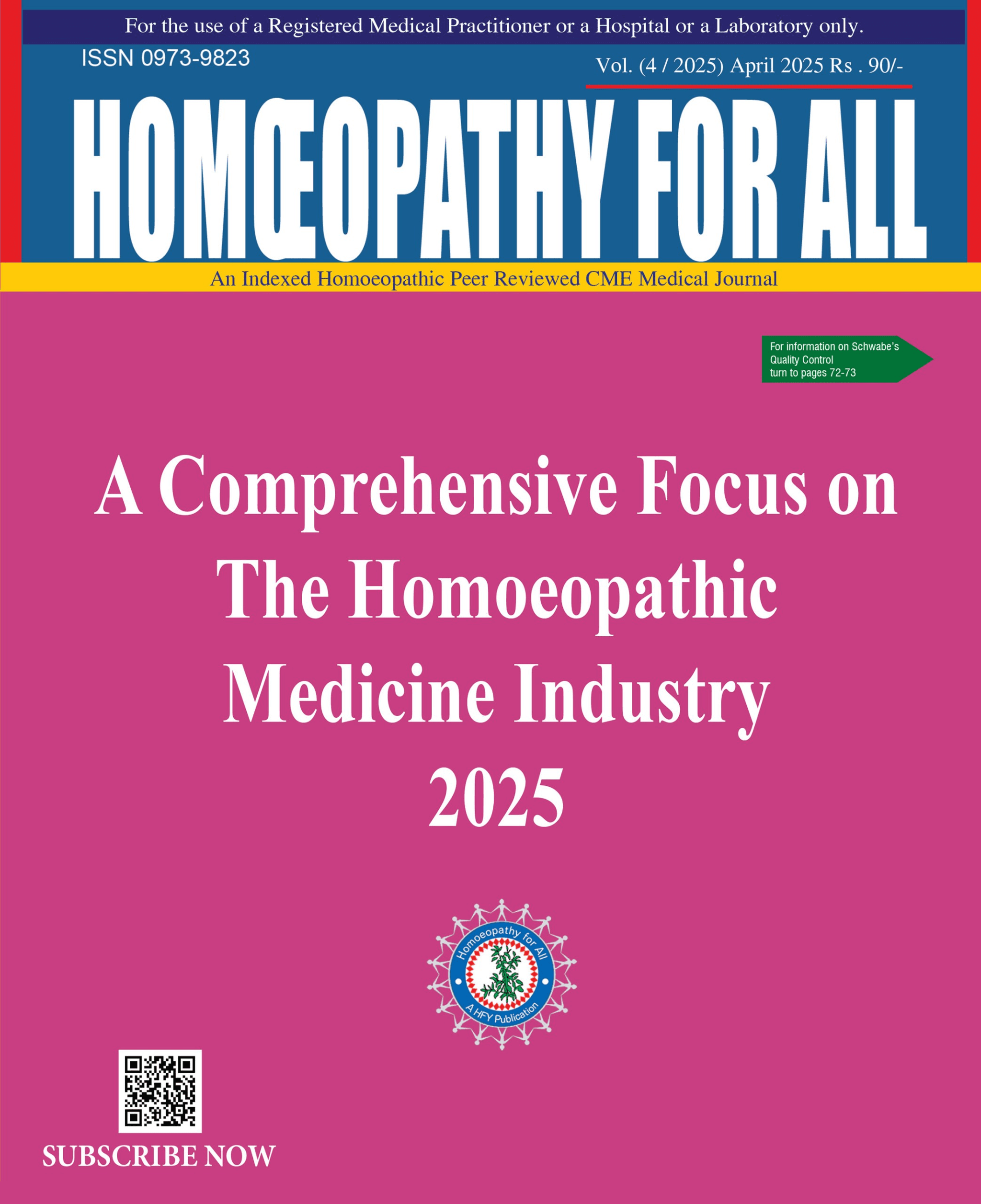 A Comprehensive Focus on The Homoeopathic Medicine Industry 2025