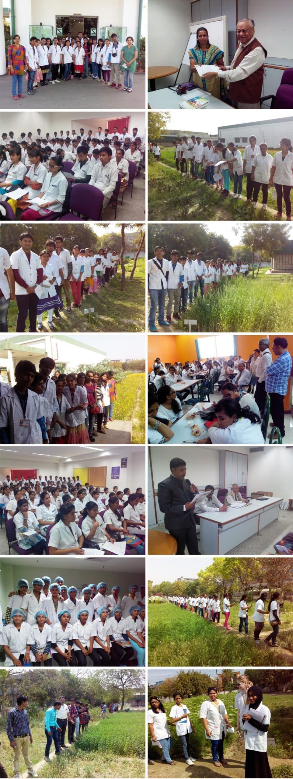 Students from different homoeopathic medical colleges visited ā Schwabe India