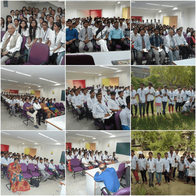 2016 June current news-Students and faculty members from across the country visited Schwabe India