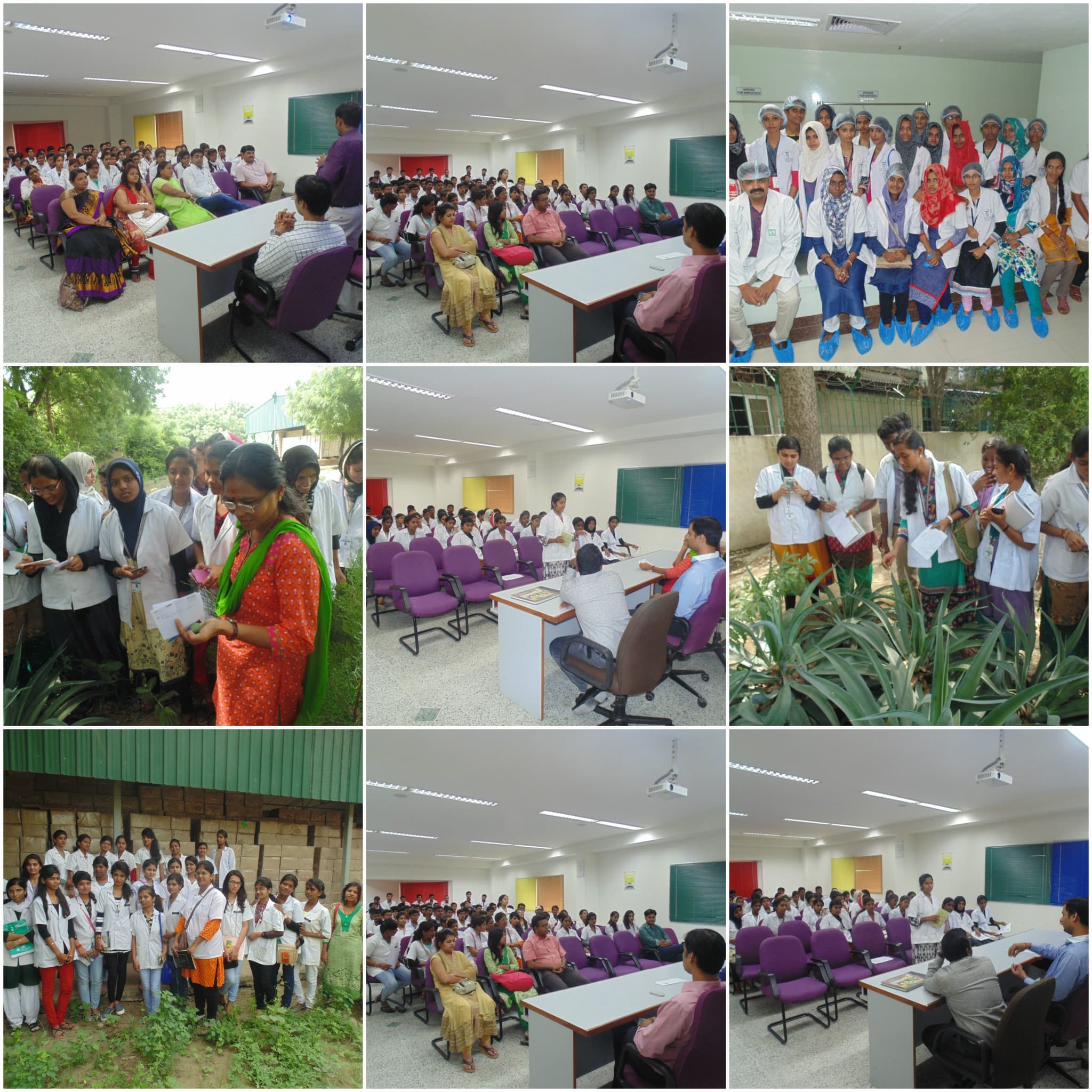 Schwabe News Octuber to December 2016 Studentsā Industrial Visit to Schwabe India