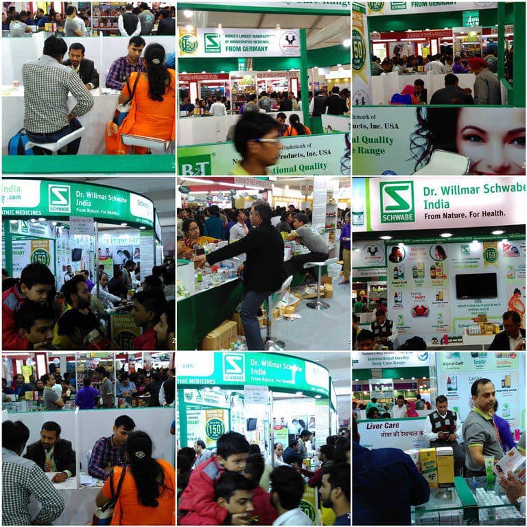 Schwabe News Octuber to December 2016 Medical advice in India International Trade Fair 2016