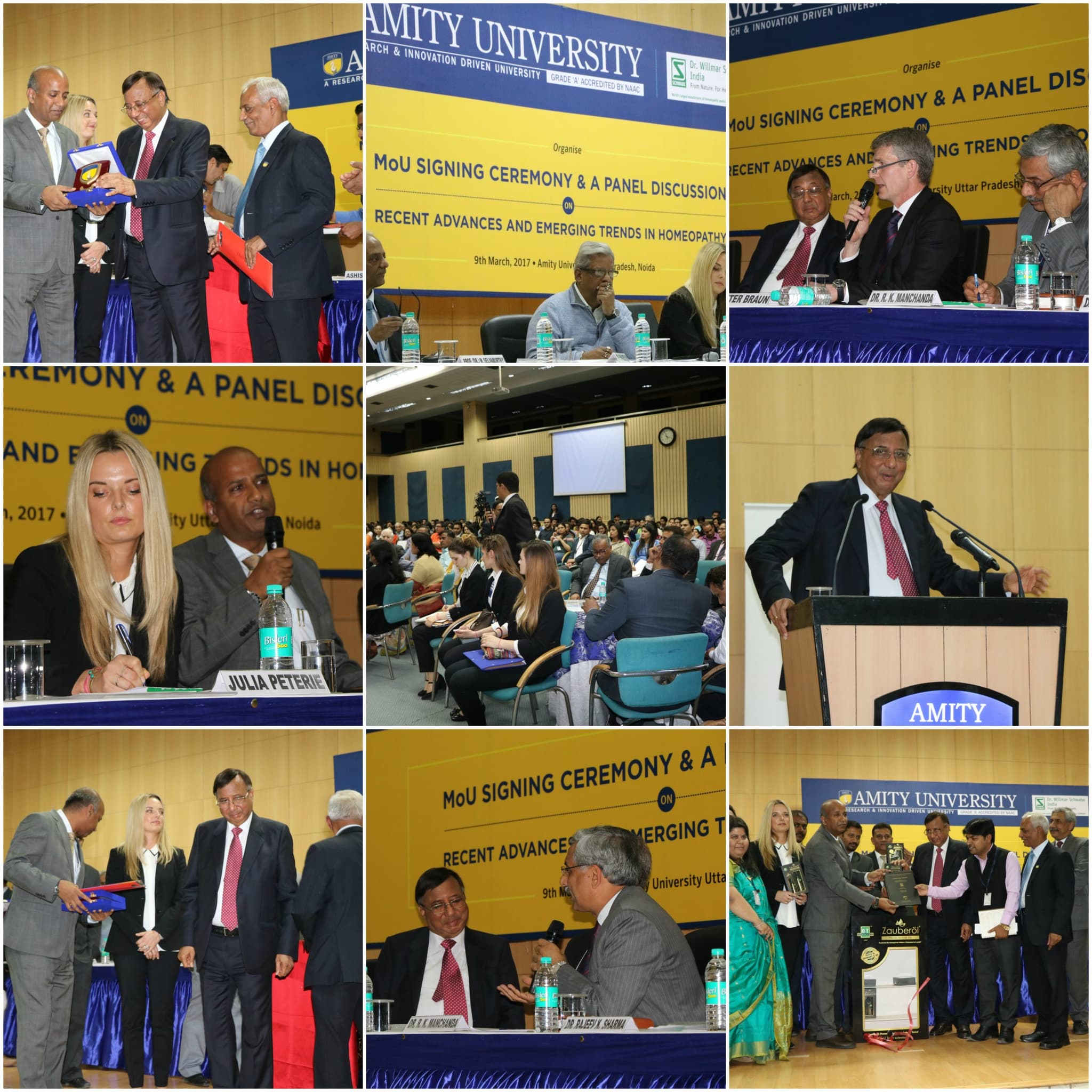 Schwabe News Jan to June 2017 MoU Signing with Amity University