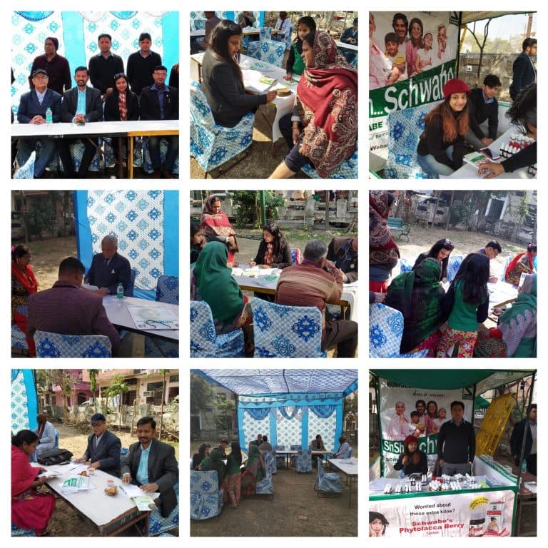 Free Homoeopathic Medical Camp Organised at Pratap Vihar ā Schwabe News