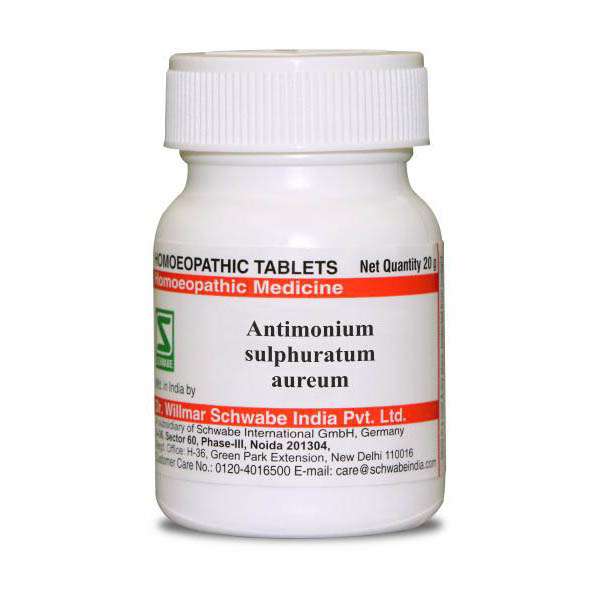 Antimonium sulphuratum aureum LATT