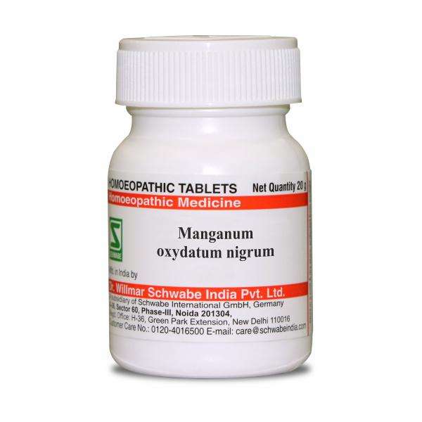 Manganum oxydatum nigrum LATT