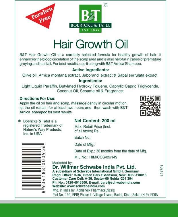 B&T Hair Growth Oil